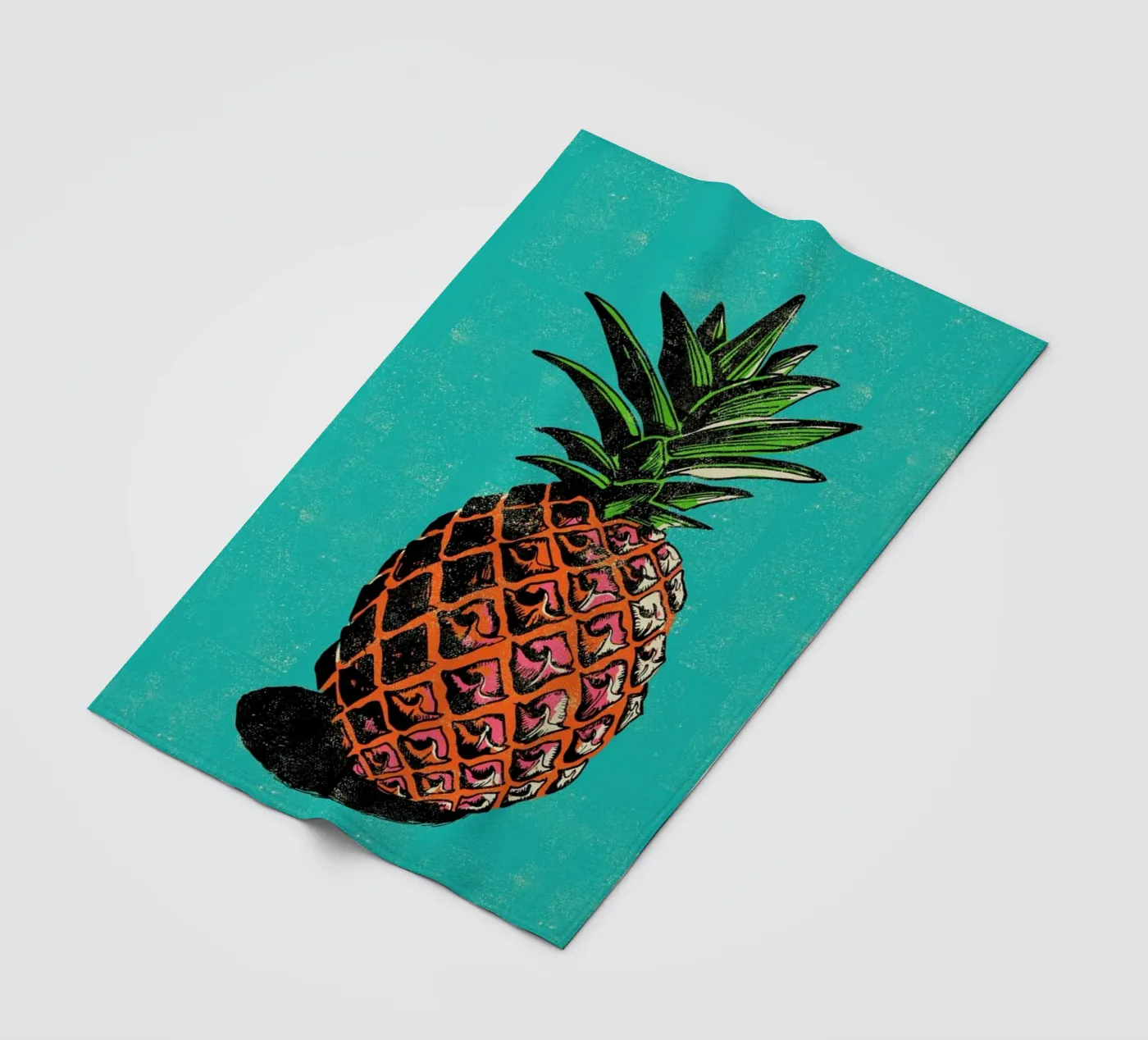 Pineapple fleece blanket by Rocket68