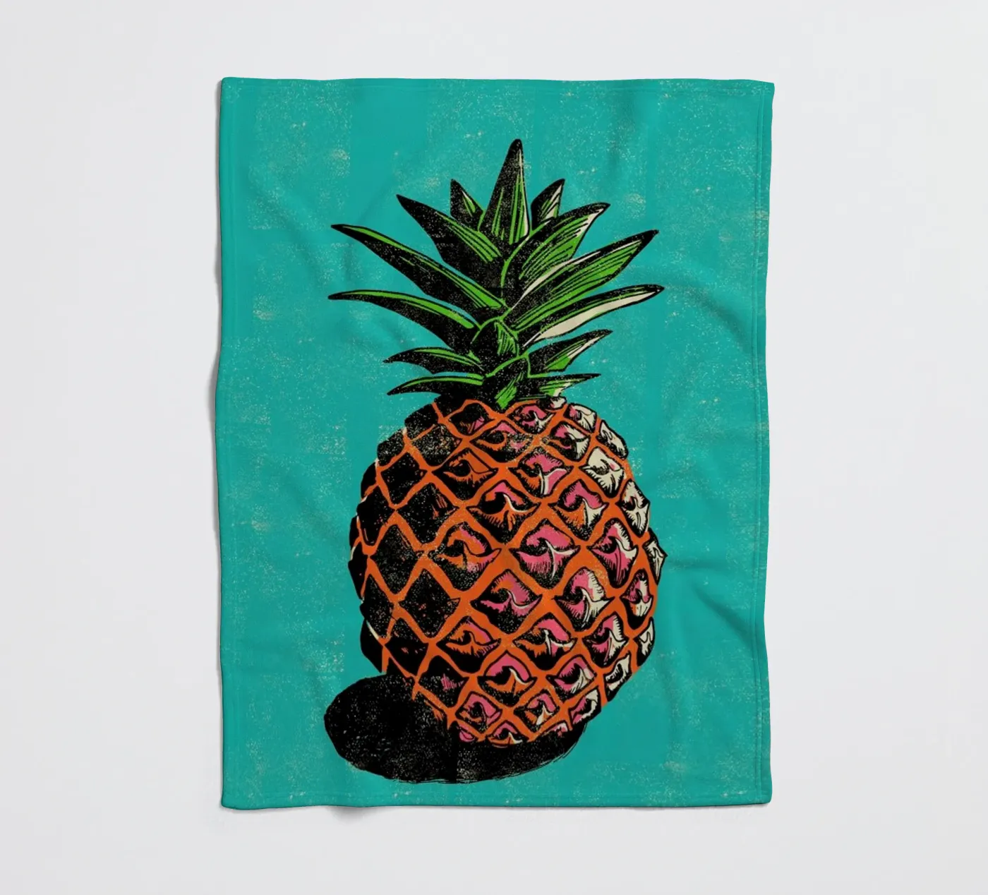 Pineapple fleece blanket by Rocket68