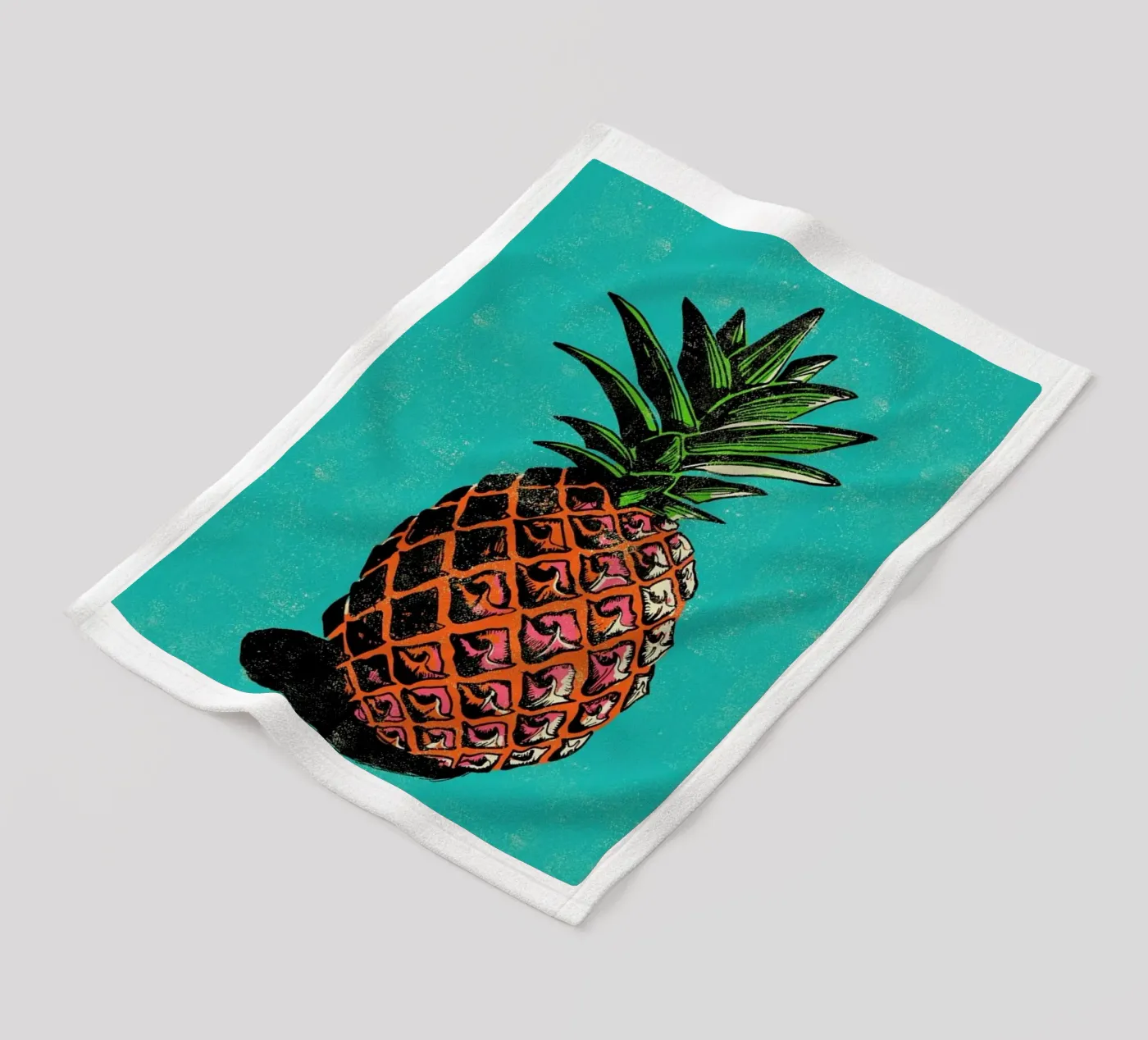 Pineapple fleece blanket by Rocket68