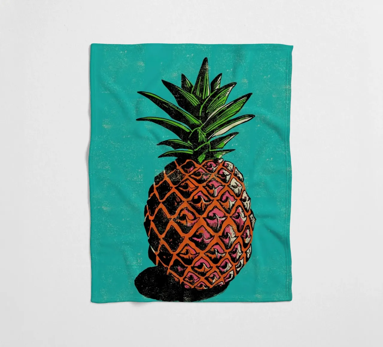 Pineapple fleecedeken van Rocket68