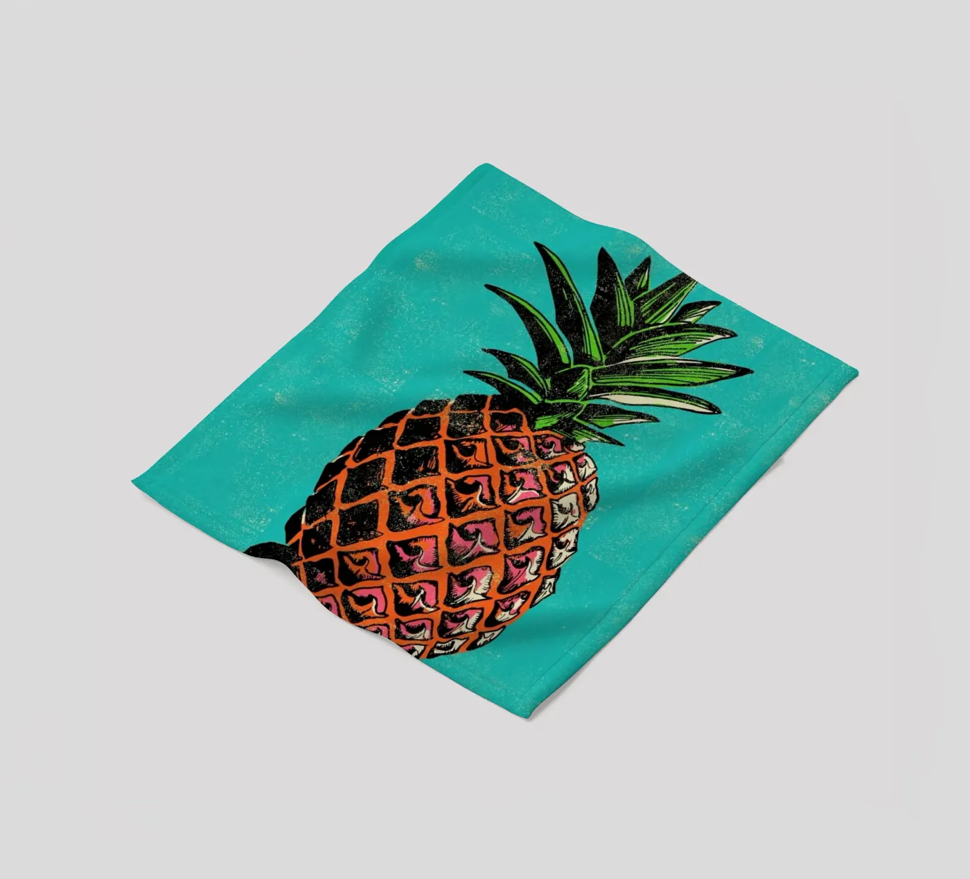 Pineapple fleece blanket by Rocket68