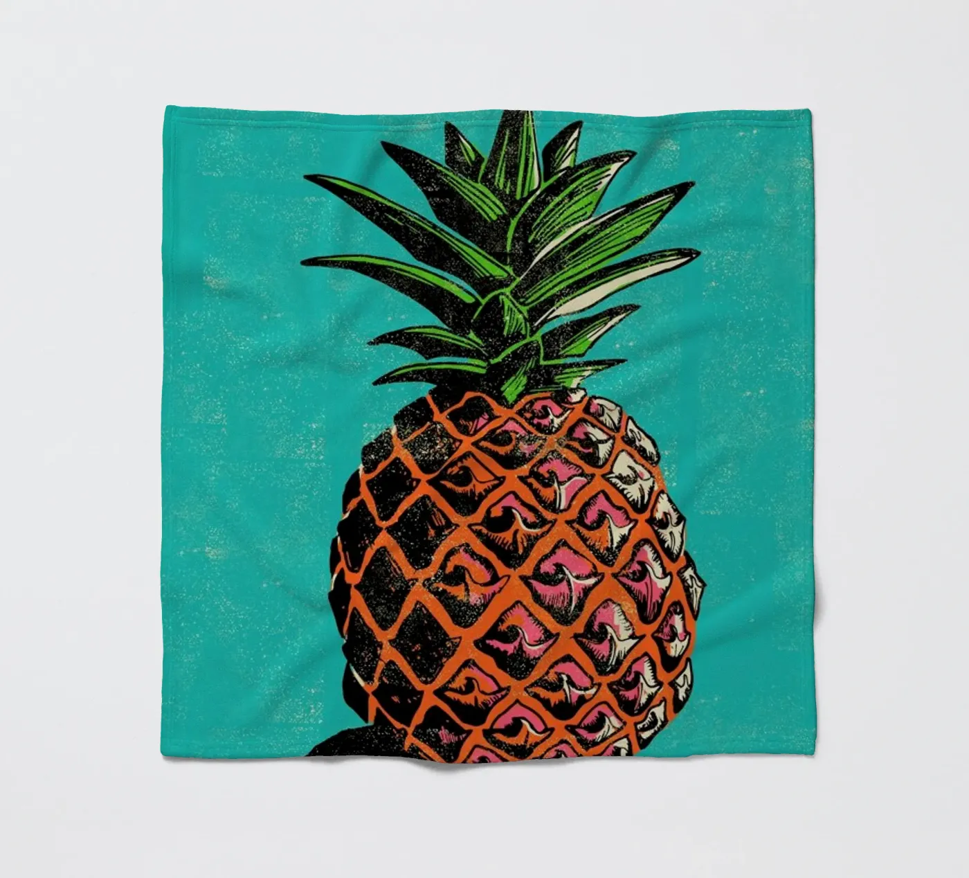 Pineapple fleece blanket by Rocket68