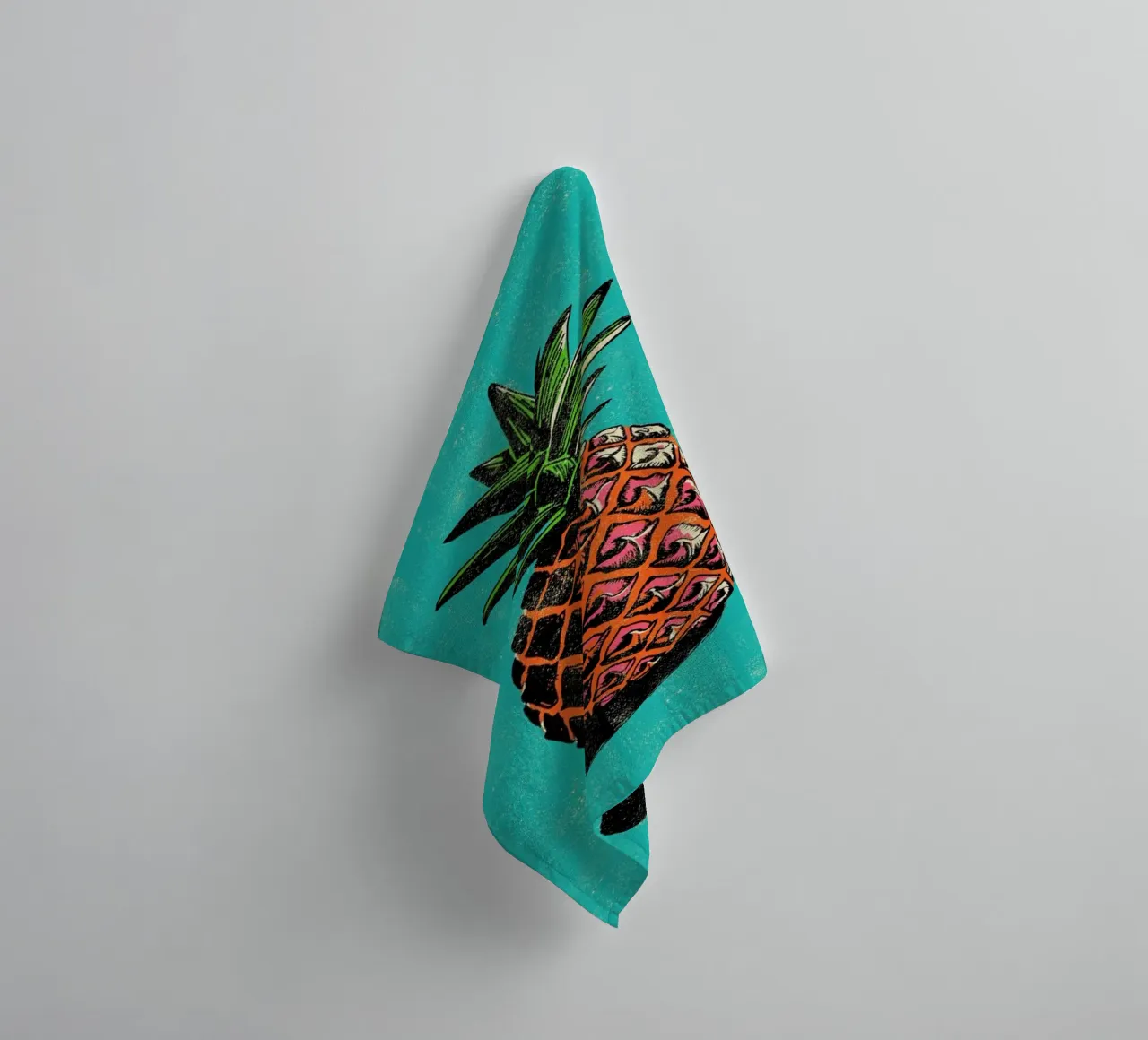 Pineapple towel by Rocket68