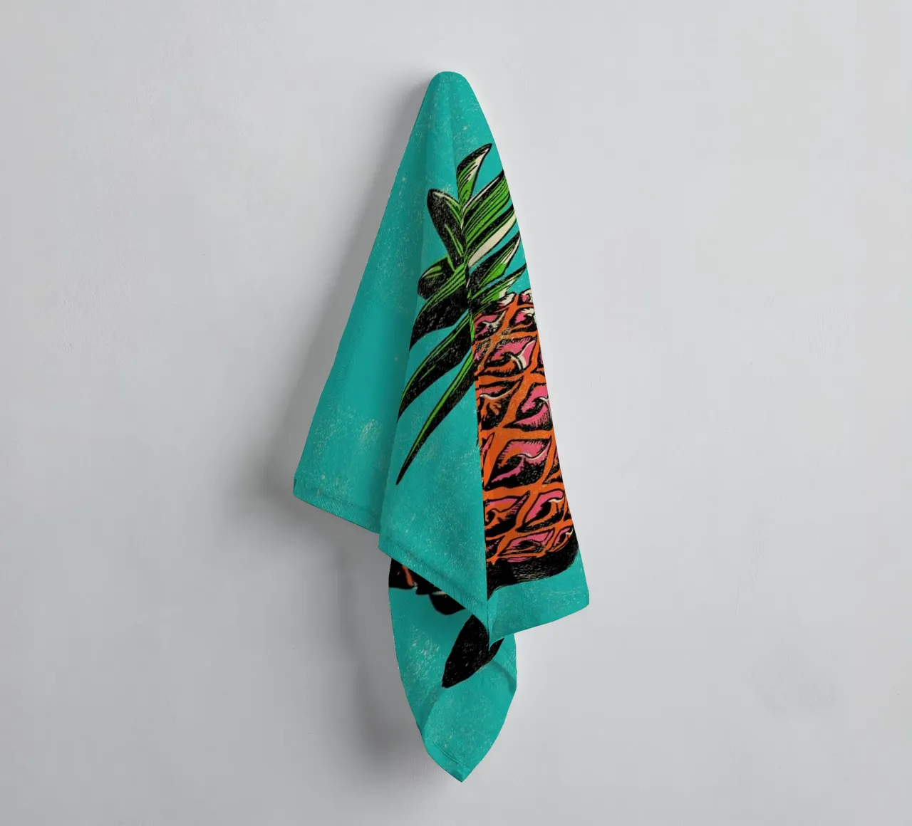 Pineapple towel by Rocket68