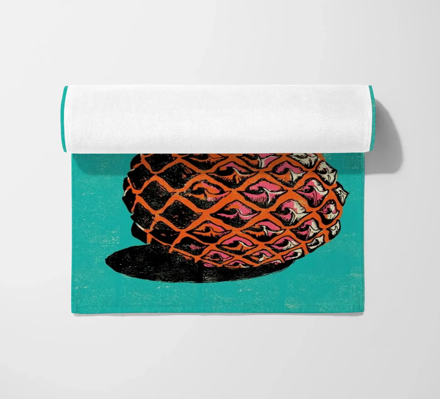 Pineapple beach towel by Rocket68