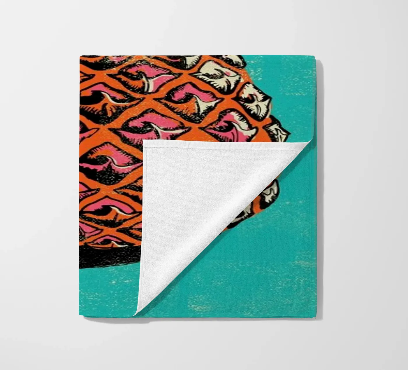 Pineapple beach towel by Rocket68