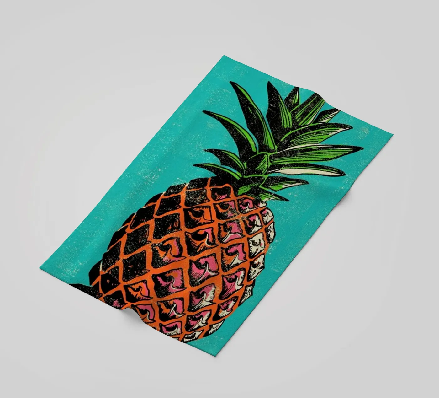 Pineapple beach towel by Rocket68