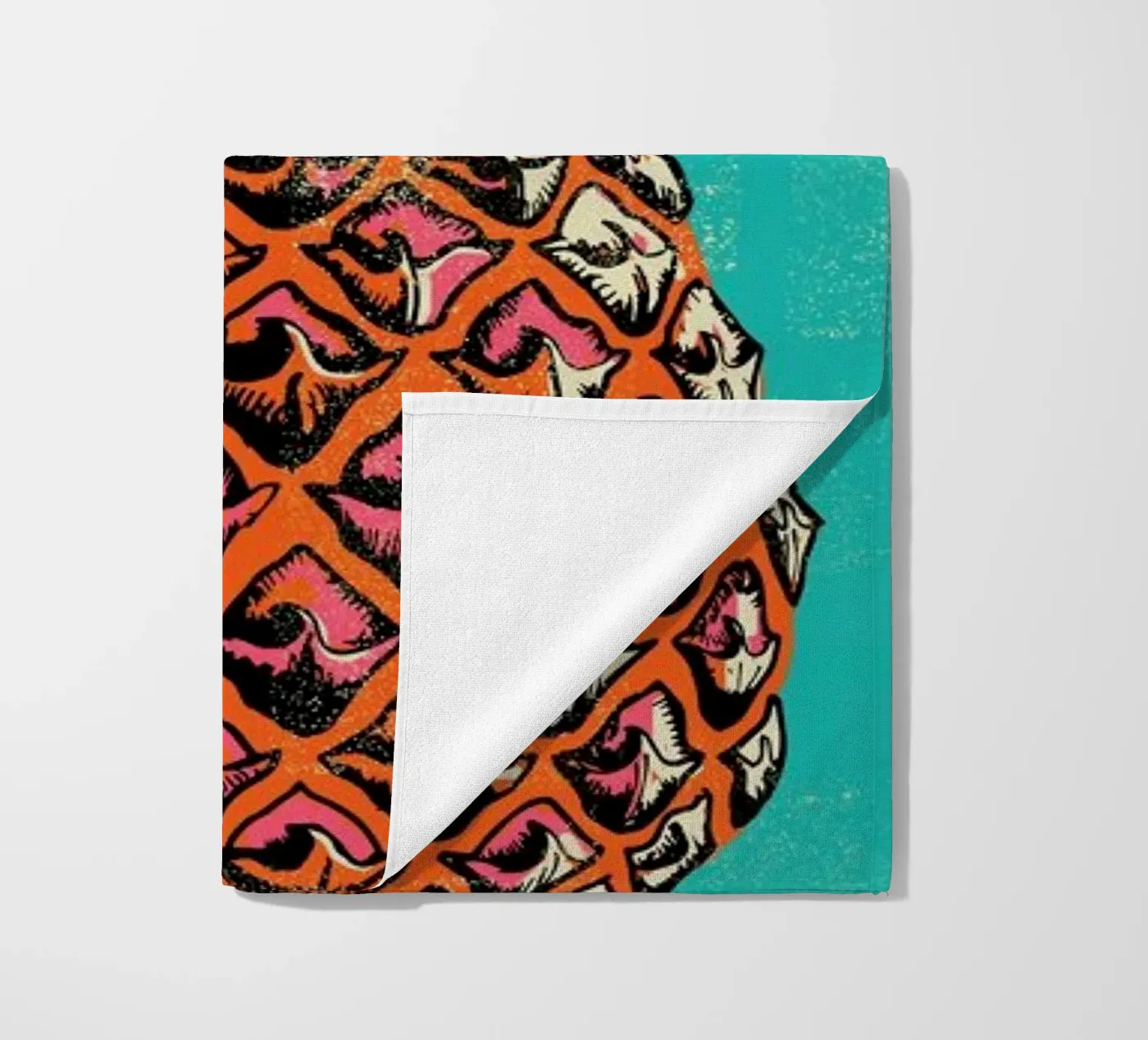 Pineapple beach towel by Rocket68