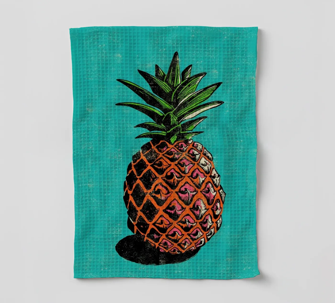 Pineapple tea towel by Rocket68