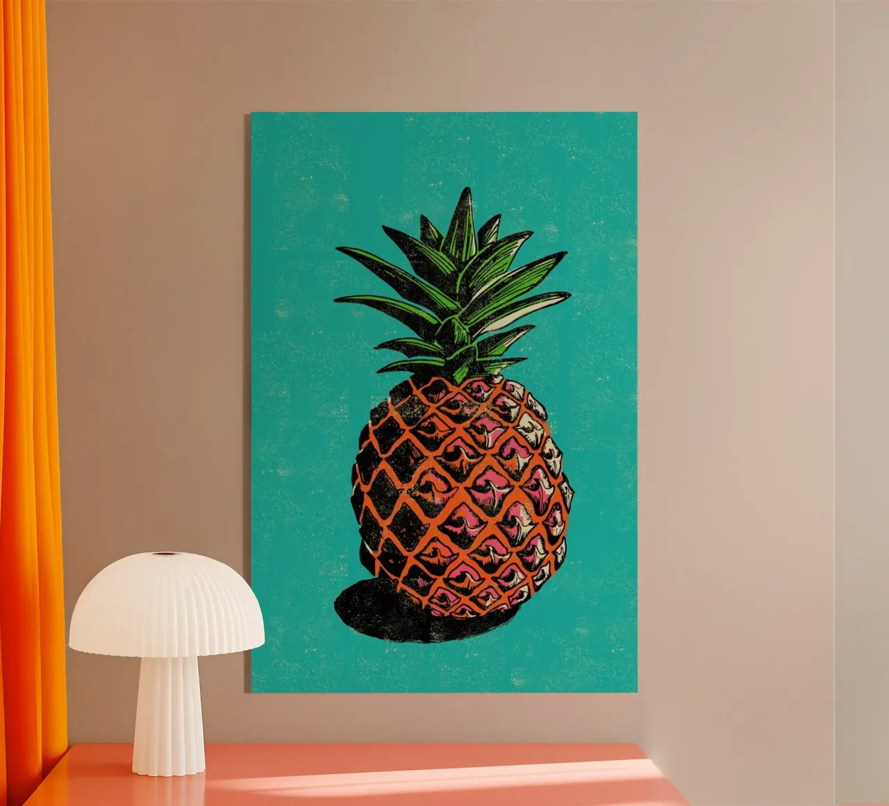 Pineapple plexiglas de Rocket68