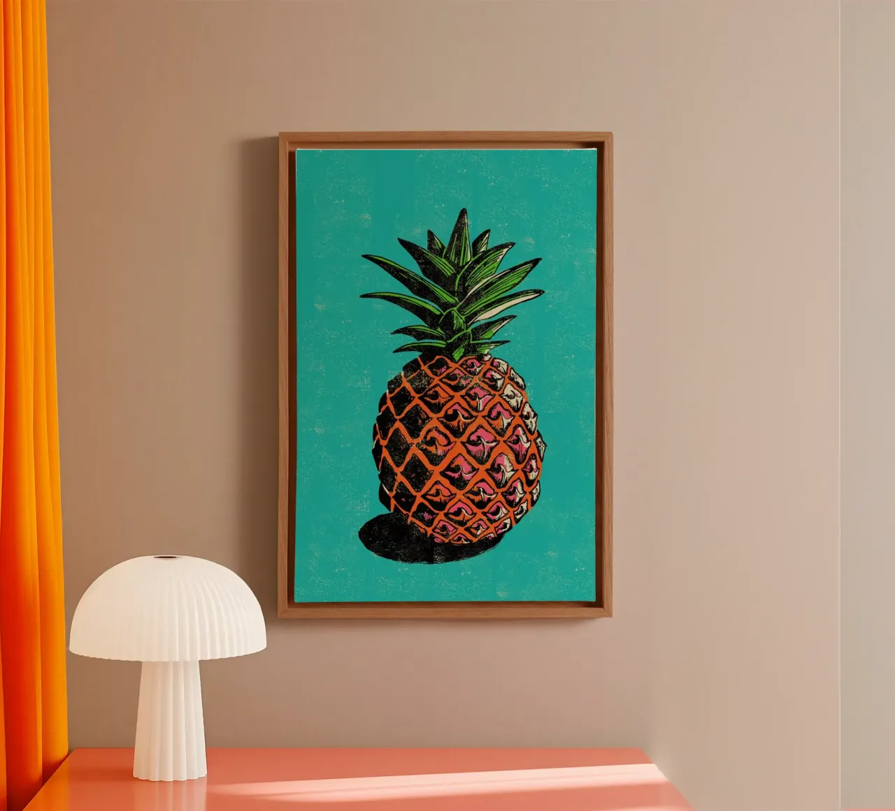 Pineapple canvas van Rocket68