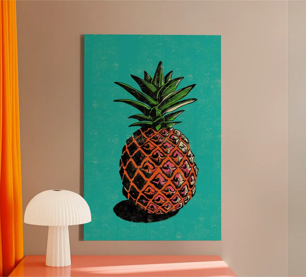 Pineapple canvas van Rocket68