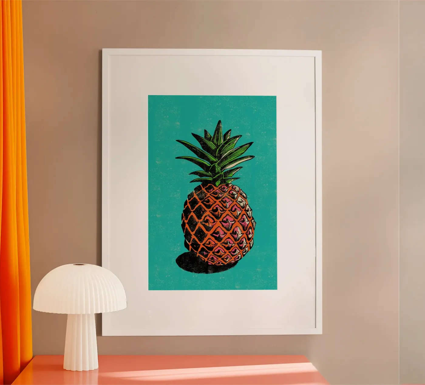 Pineapple Poster von Rocket68