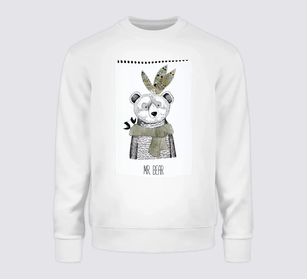 Mr Bear felpa da Sabrina Ziegenhorn