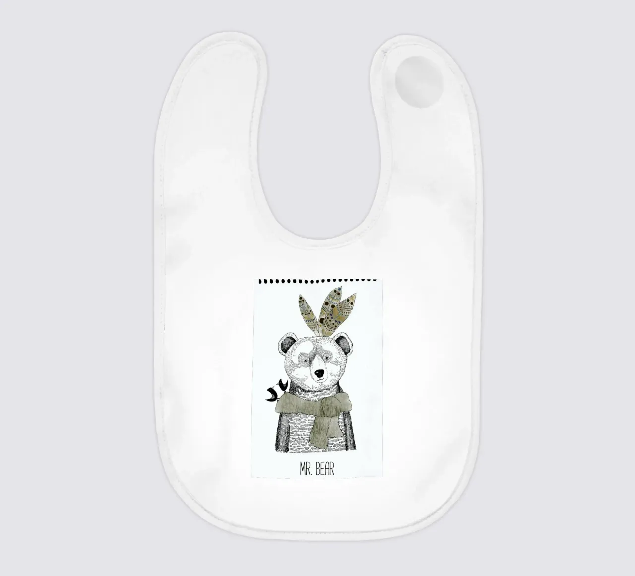 Mr Bear bavaglino da Sabrina Ziegenhorn