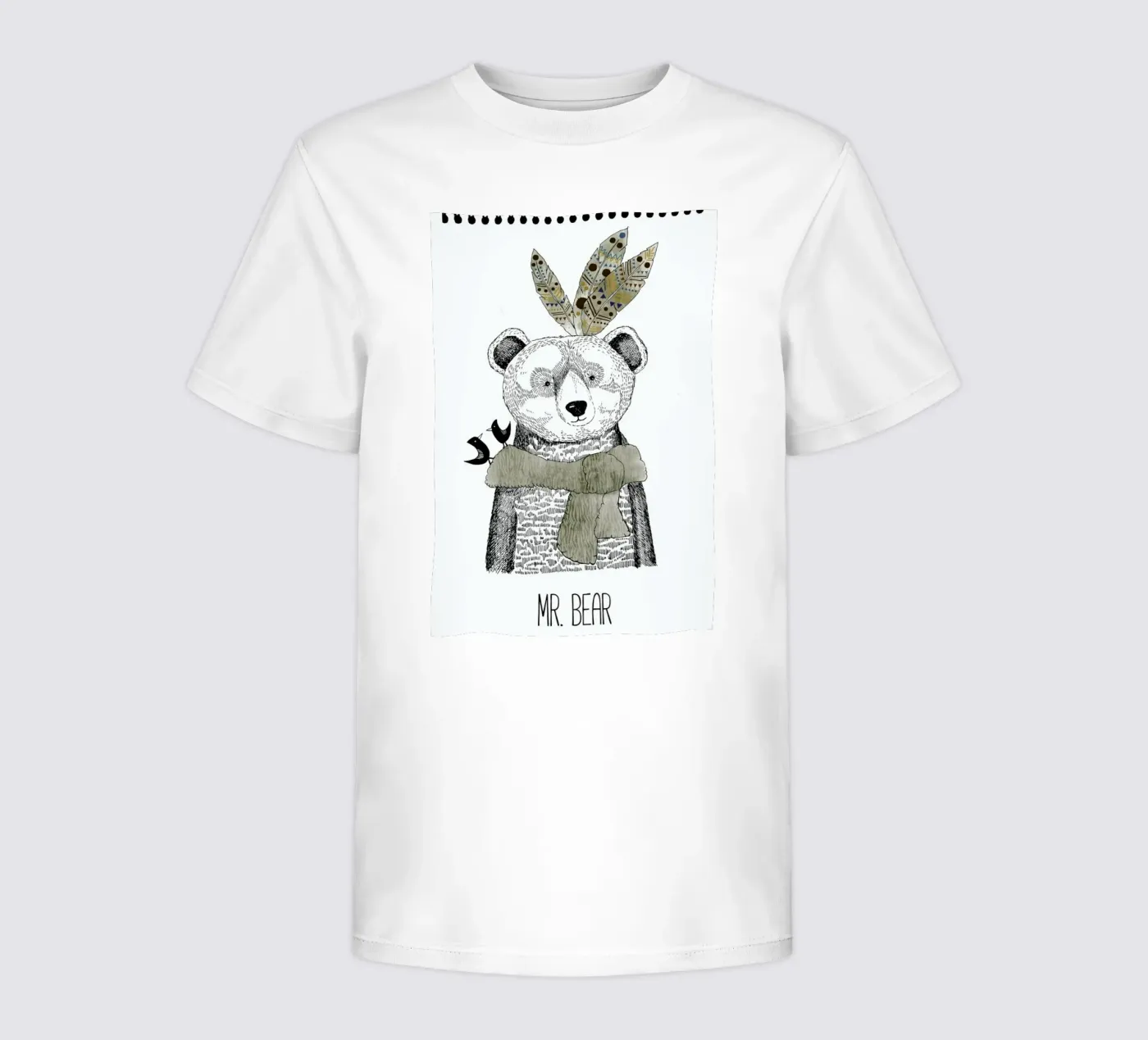 Mr Bear t-shirt bambini da Sabrina Ziegenhorn