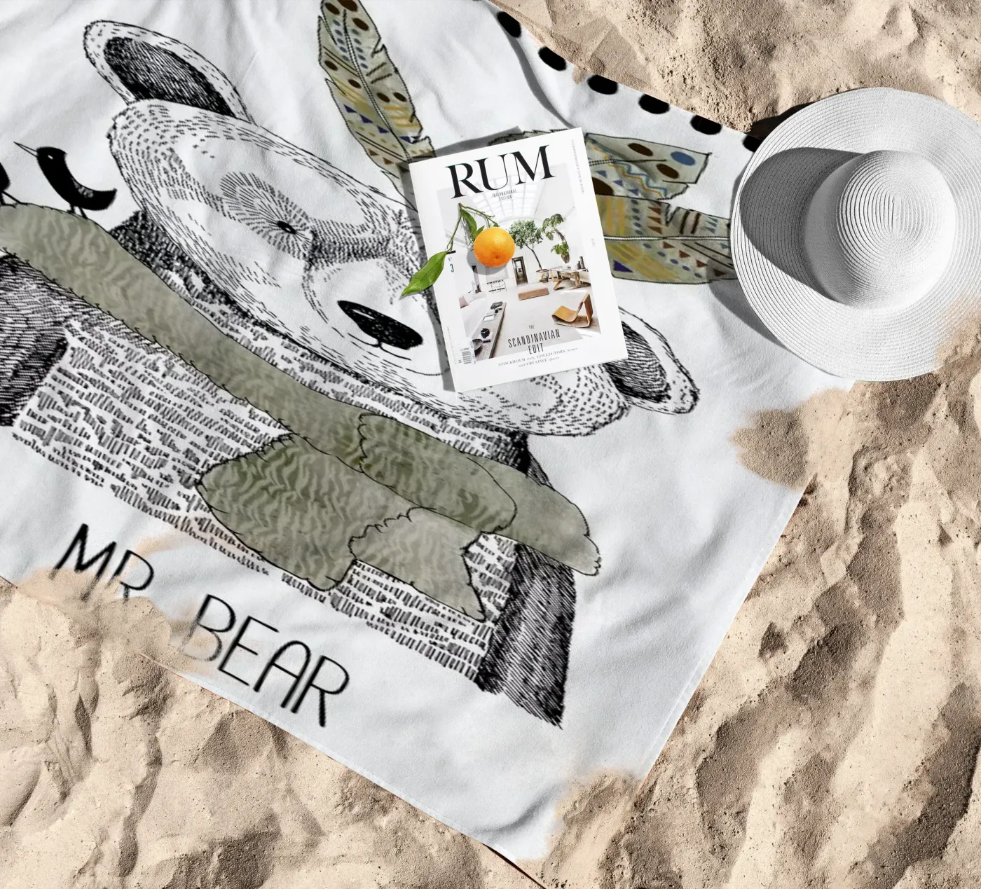 Mr Bear telo mare da Sabrina Ziegenhorn