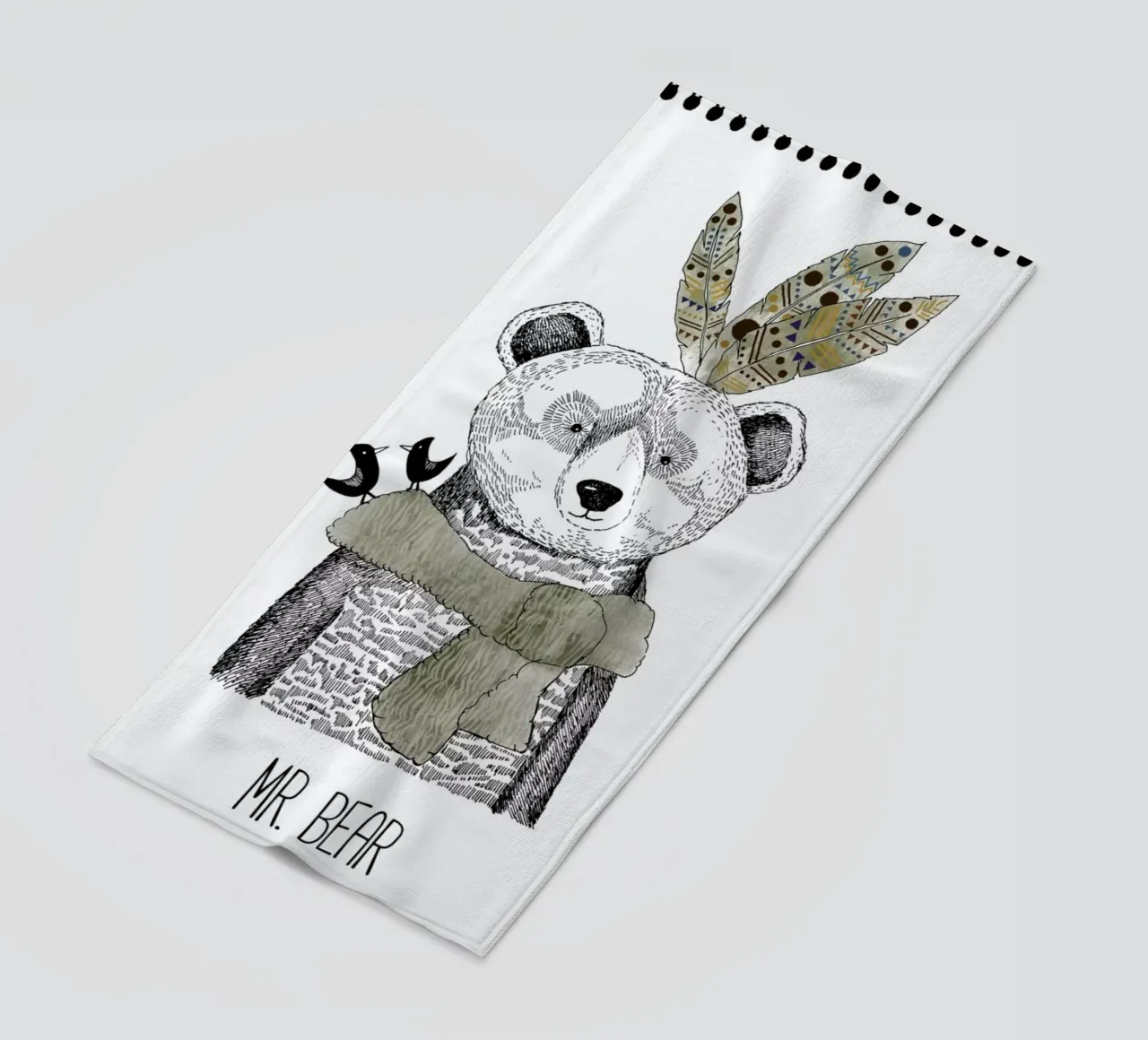 Mr Bear telo mare da Sabrina Ziegenhorn