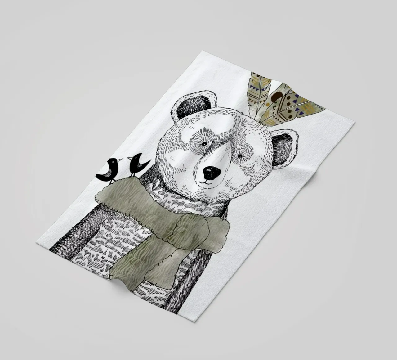 Mr Bear telo mare da Sabrina Ziegenhorn