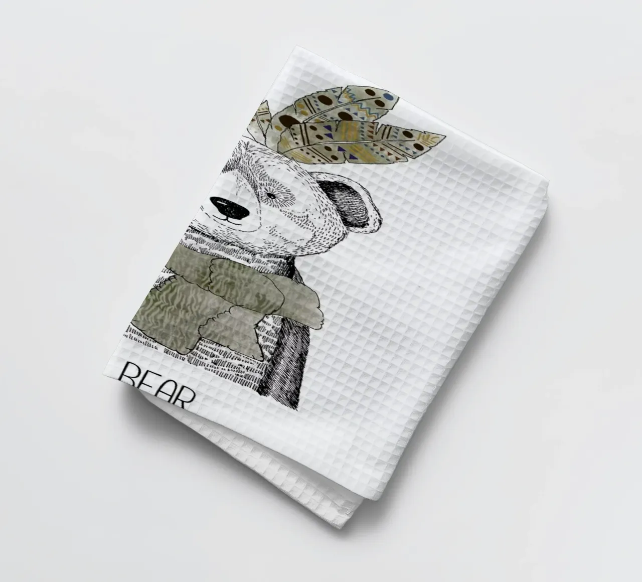 Mr Bear torchon de Sabrina Ziegenhorn