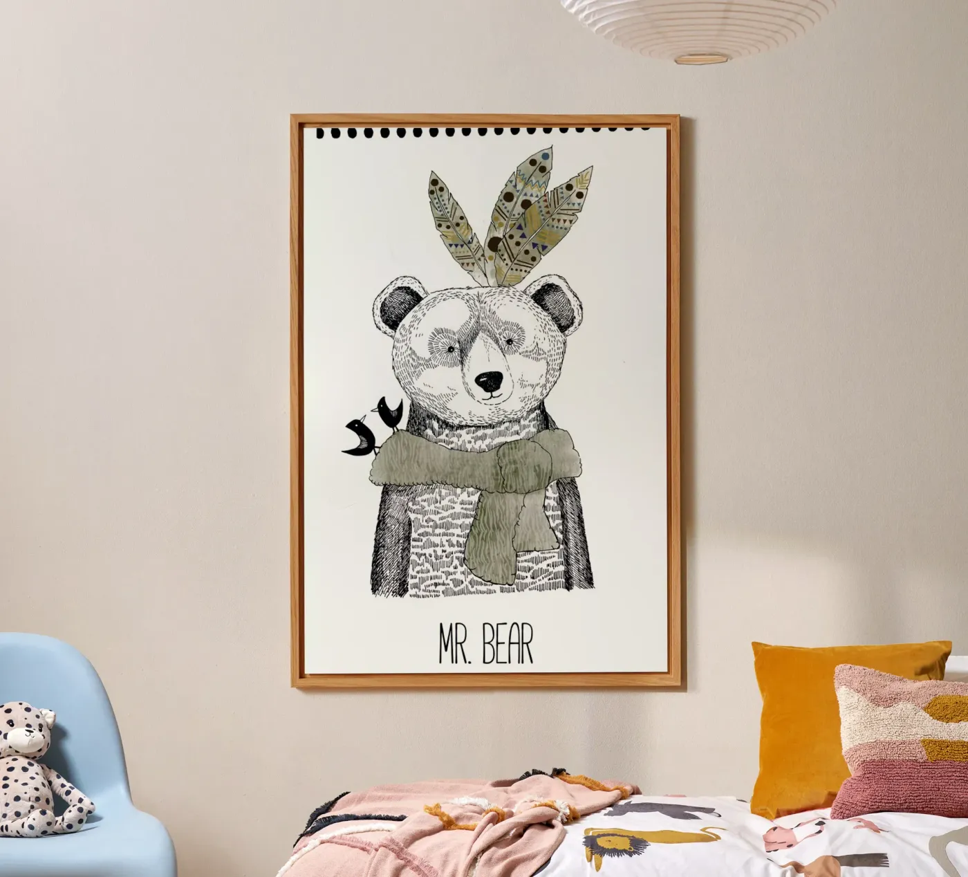 Mr Bear forex plate by Sabrina Ziegenhorn