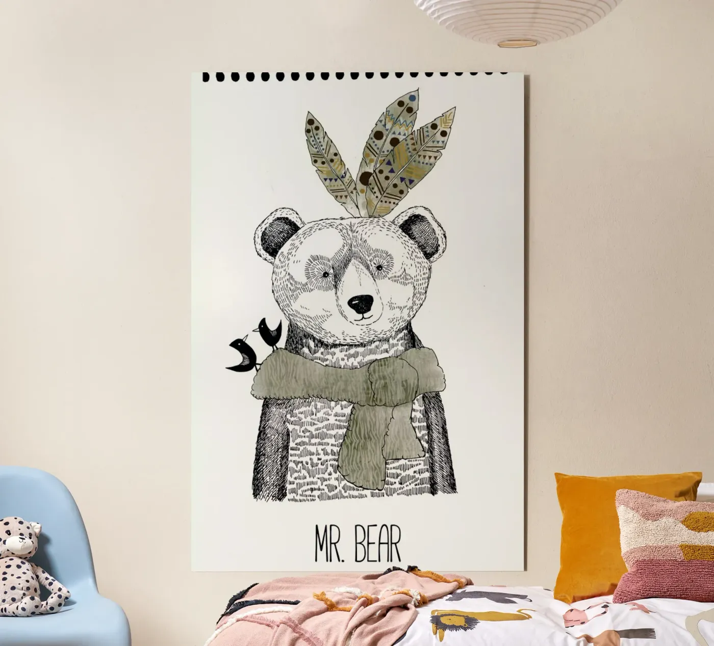 Mr Bear forex plate by Sabrina Ziegenhorn