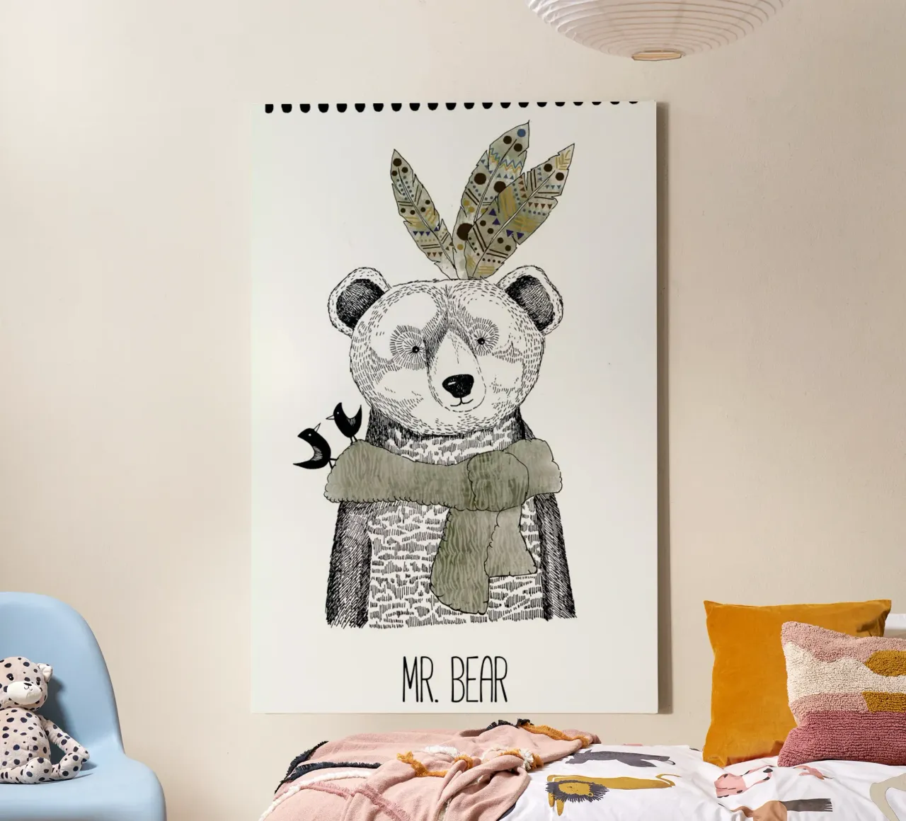 Mr Bear tela da Sabrina Ziegenhorn