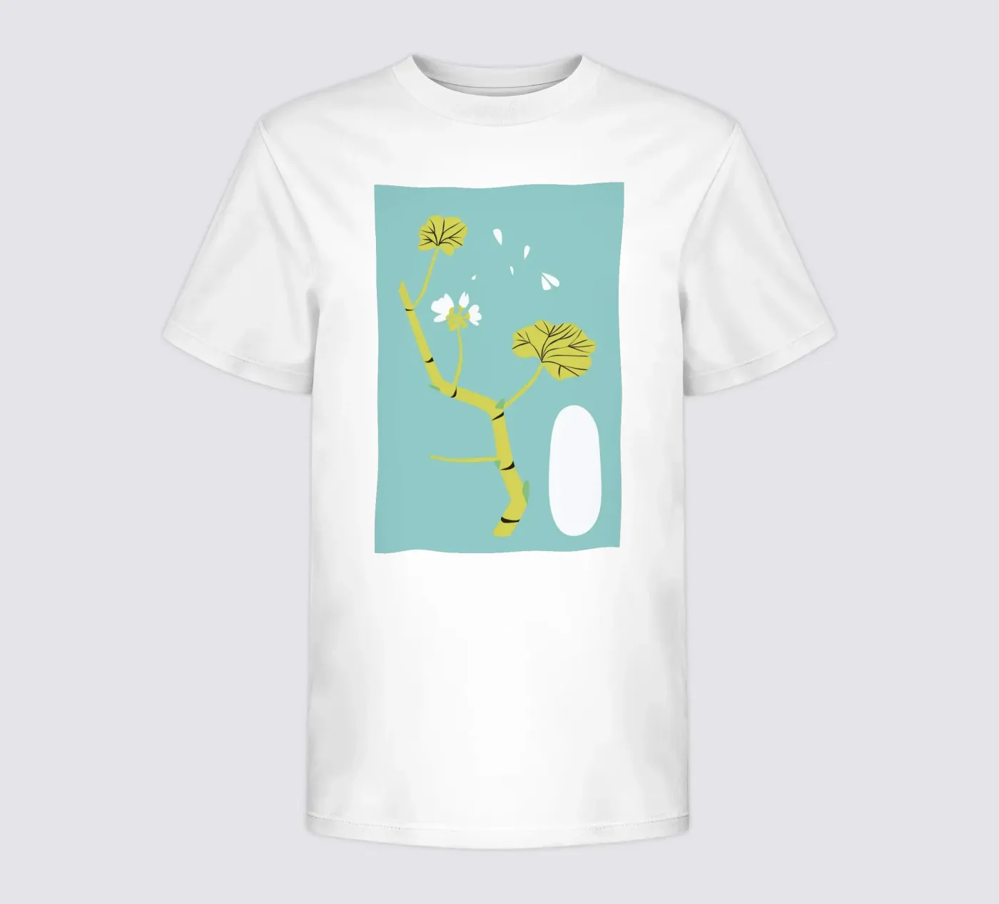 Geranium Blue t-shirt bambini da Monika Aichele