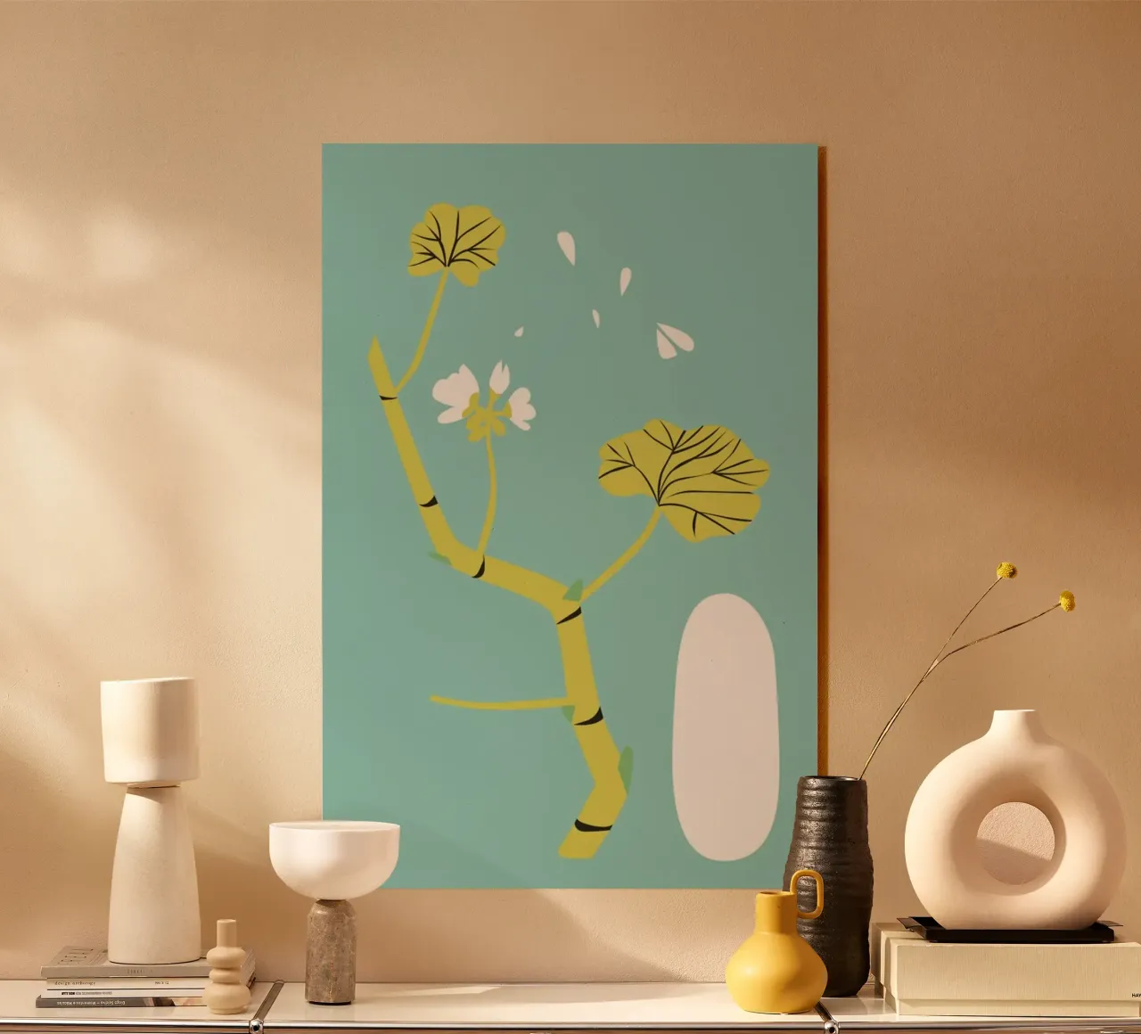 Geranium Blue plexiglass da Monika Aichele