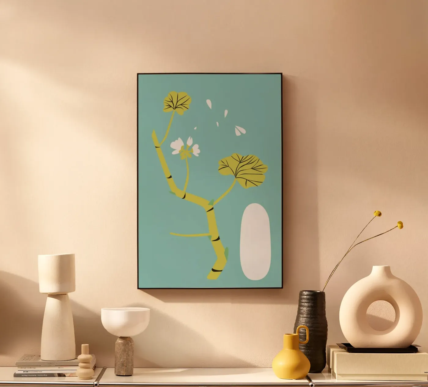 Geranium Blue forex plate by Monika Aichele