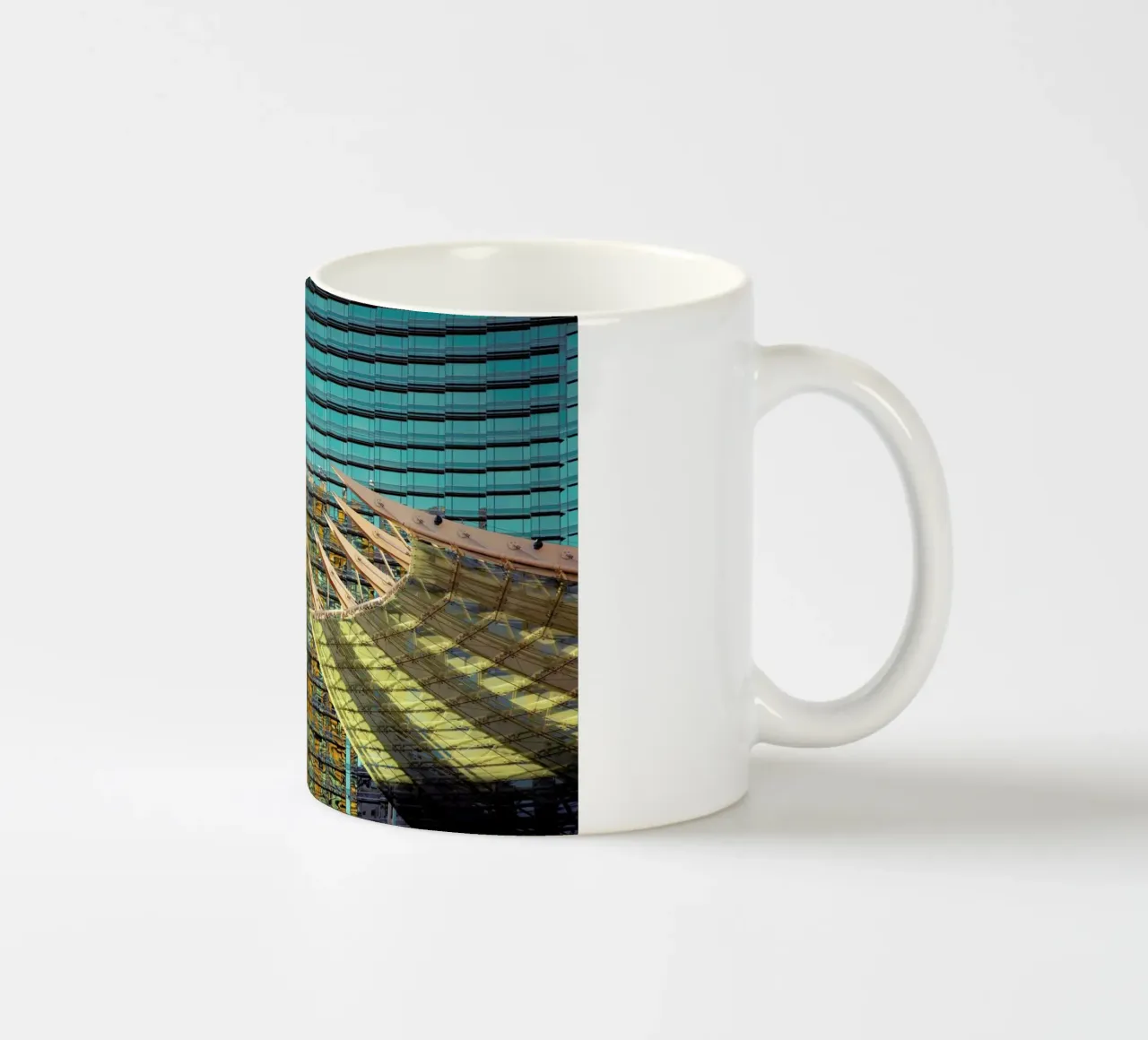 Vegas tazza in ceramica da Flo Klein
