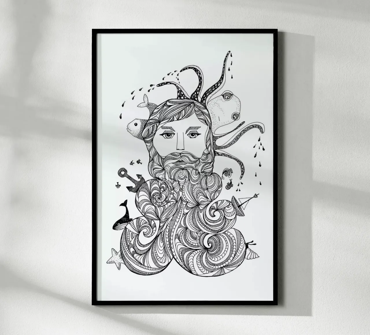 Aquarius poster da Sabrina Ziegenhorn