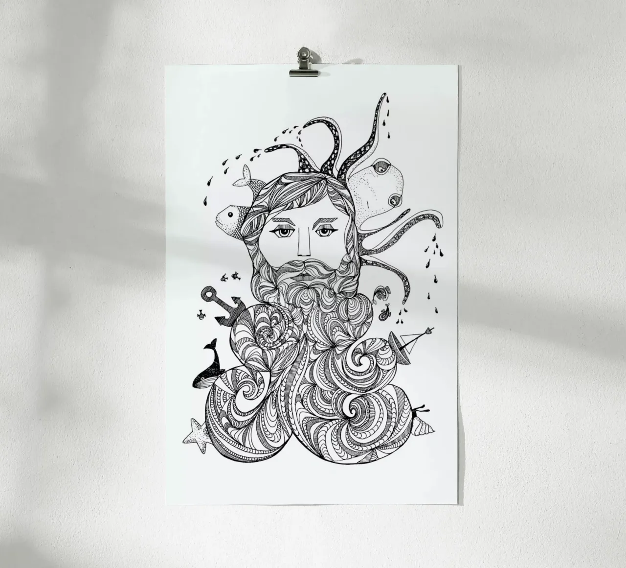 Aquarius poster da Sabrina Ziegenhorn