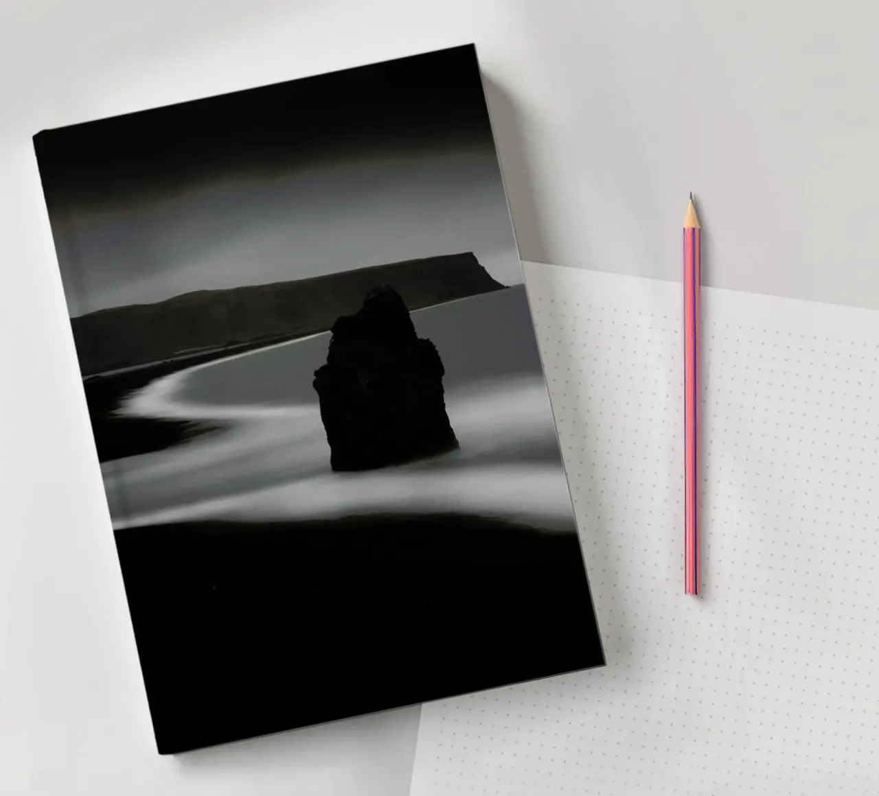 Dyrholaey notebook by Michael J. Reibert