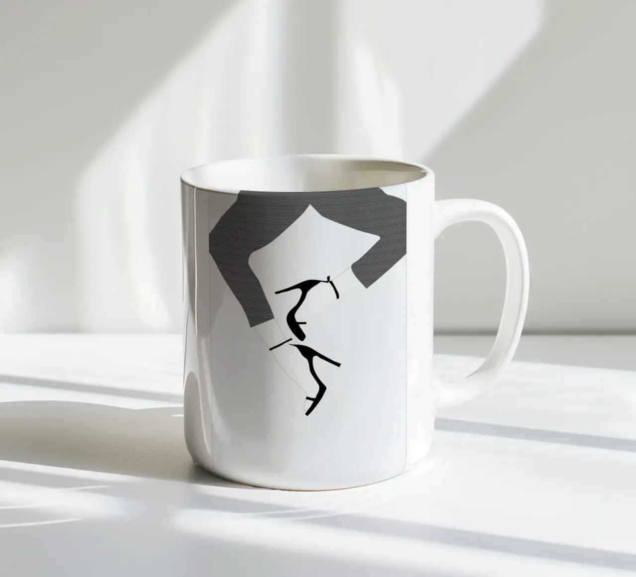 High Heels tazza in ceramica da Linda Gobeta