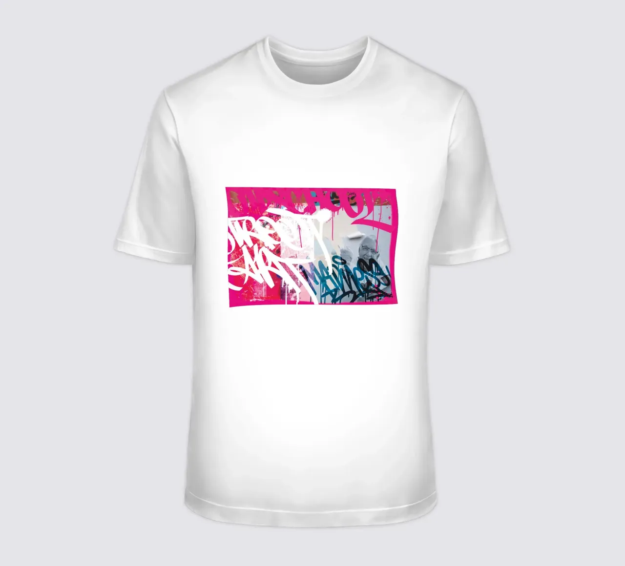 Graffiti Wall t-shirt da Flo Klein