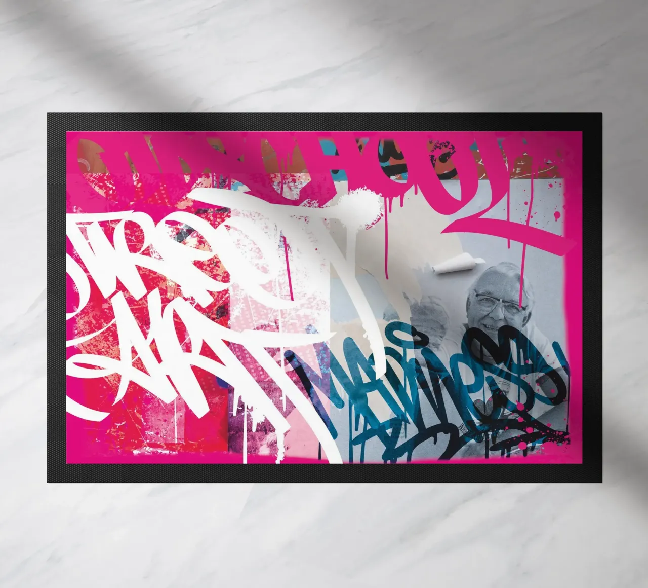 Graffiti Wall zerbino da Flo Klein