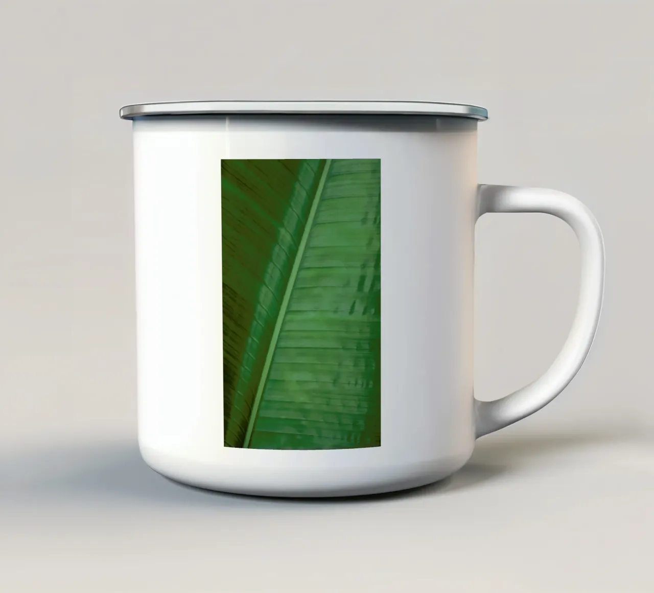 Green Banana tazza in smalto da Studio Nahili