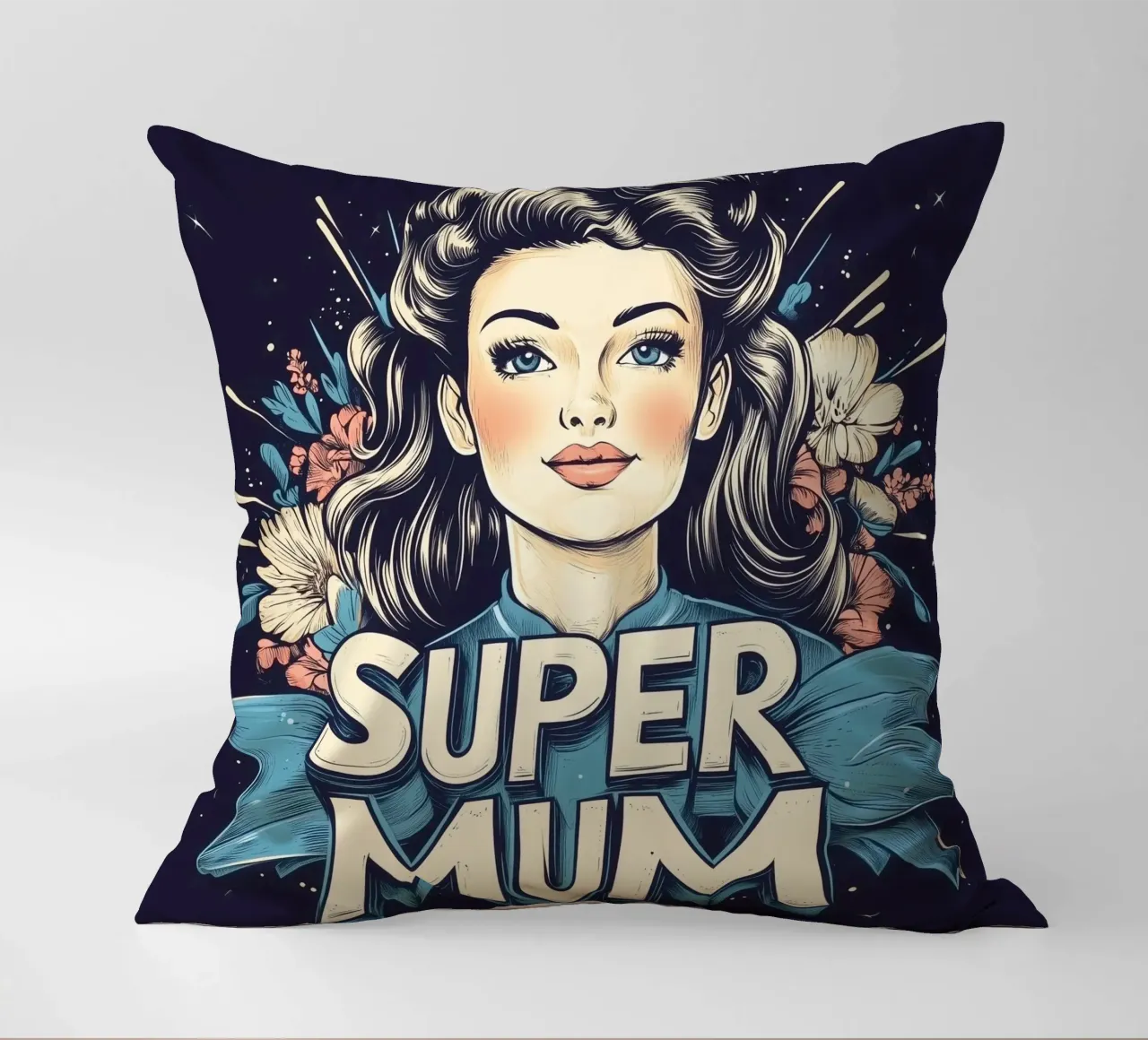 Super Mum cuscino da Synthaira