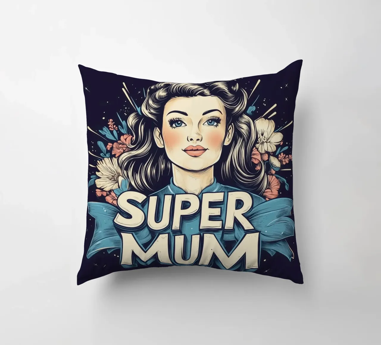 Super Mum cuscino da Synthaira