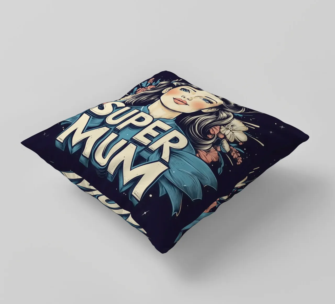 Super Mum cuscino da Synthaira
