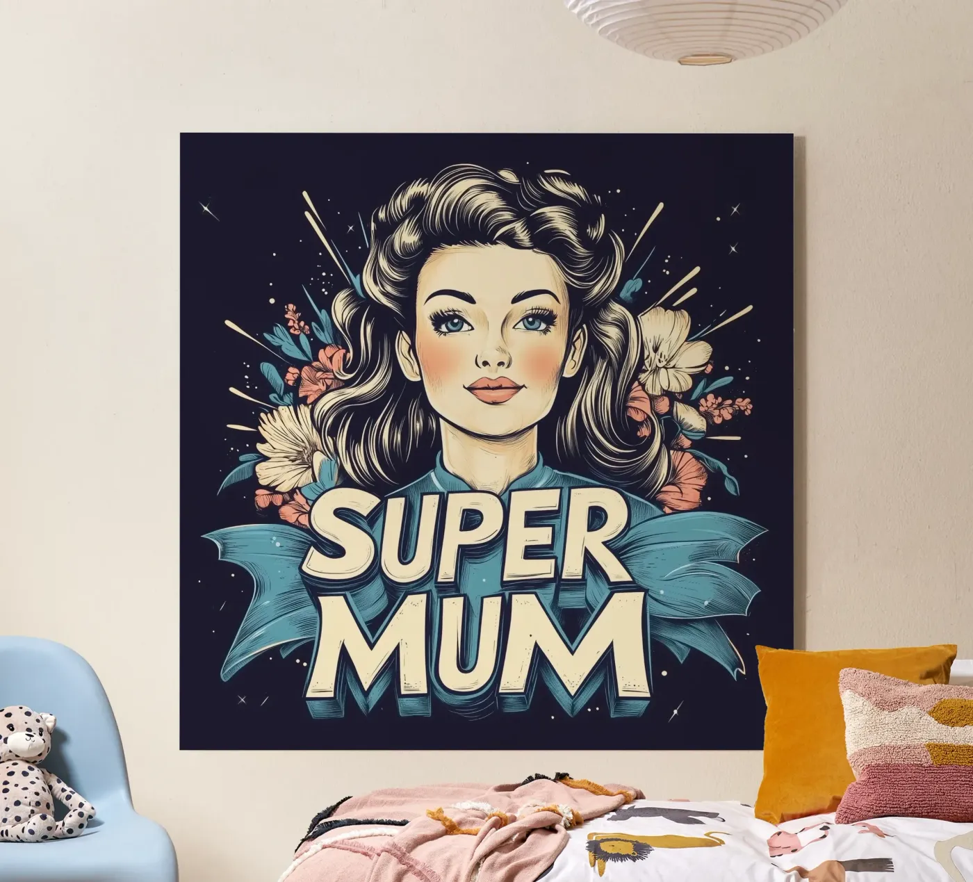 Super Mum acrylic glass by SternchenStudio