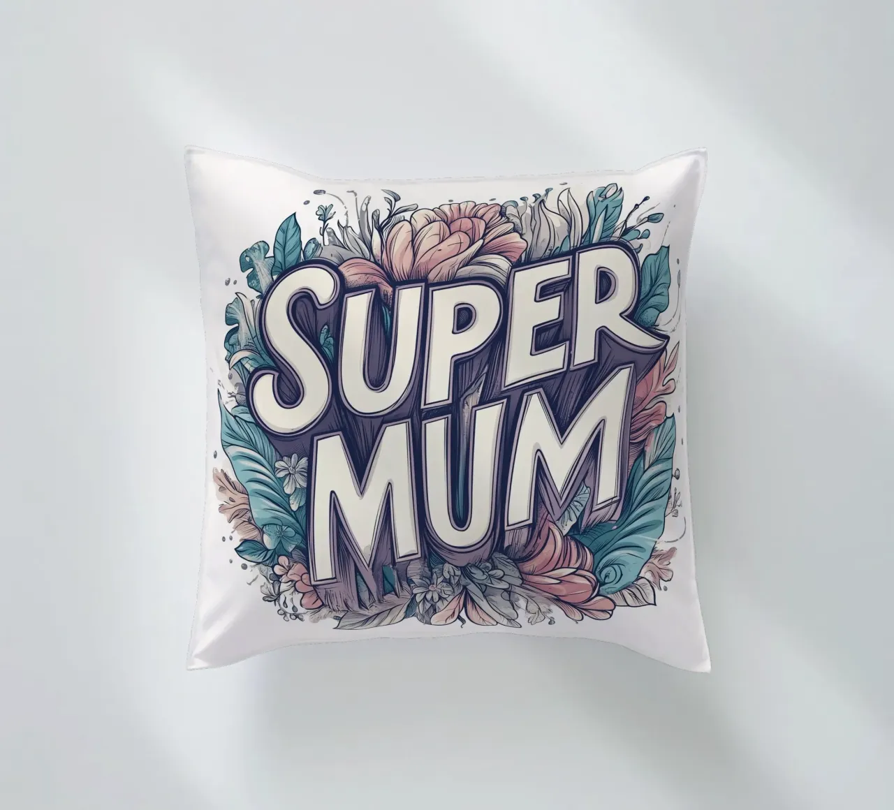 Super Mum cuscino da Synthaira