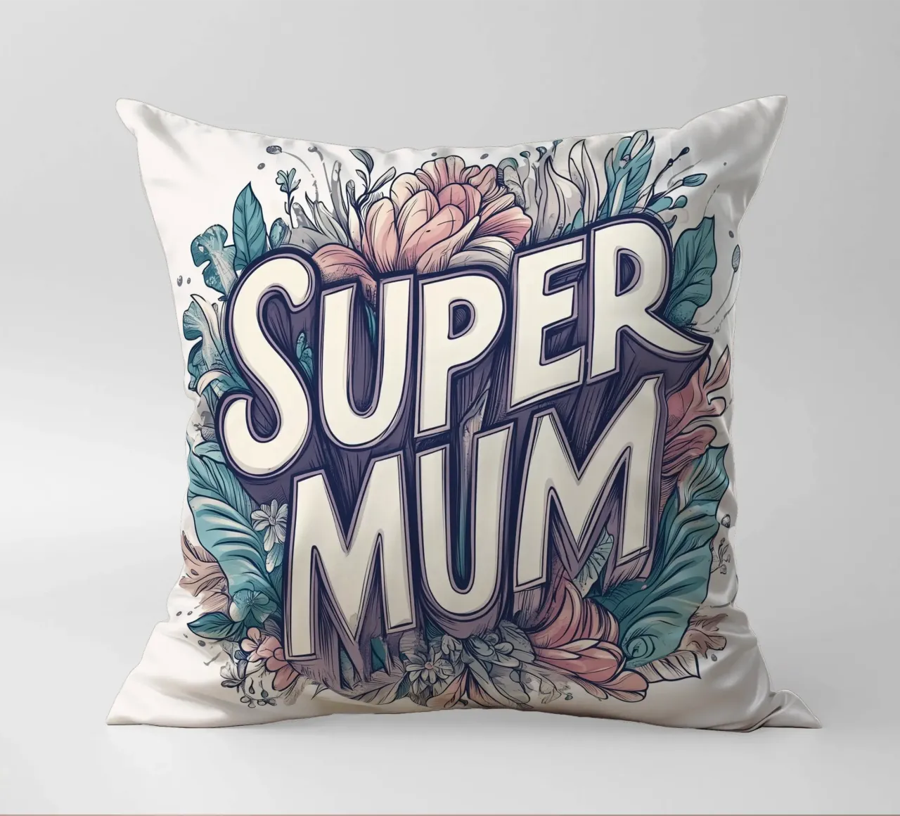 Super Mum cuscino da Synthaira