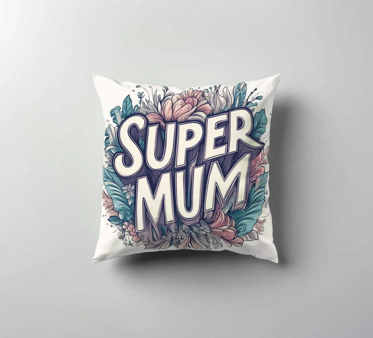 Super Mum cuscino da Synthaira