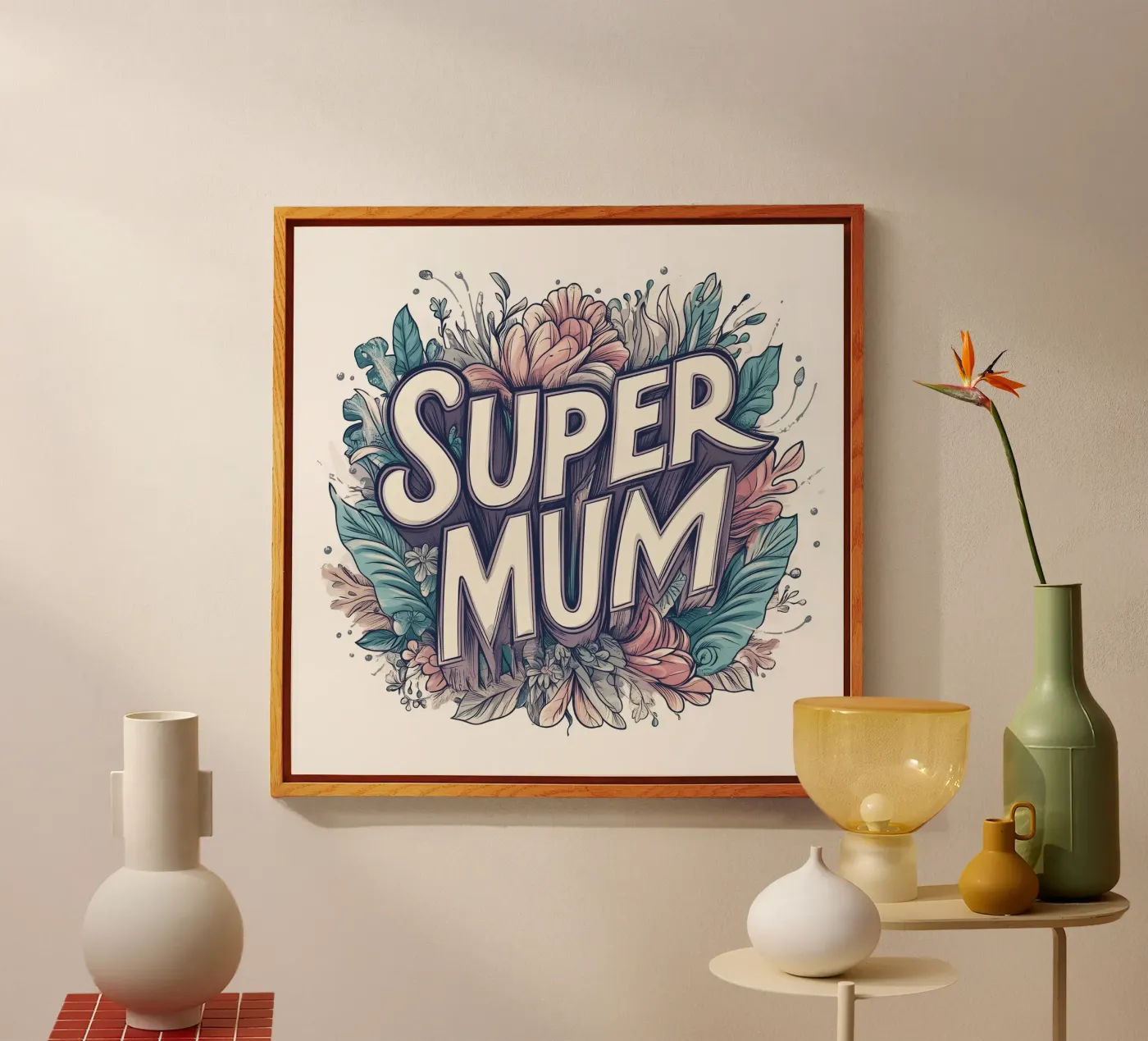 Super Mum plexiglas de SternchenStudio