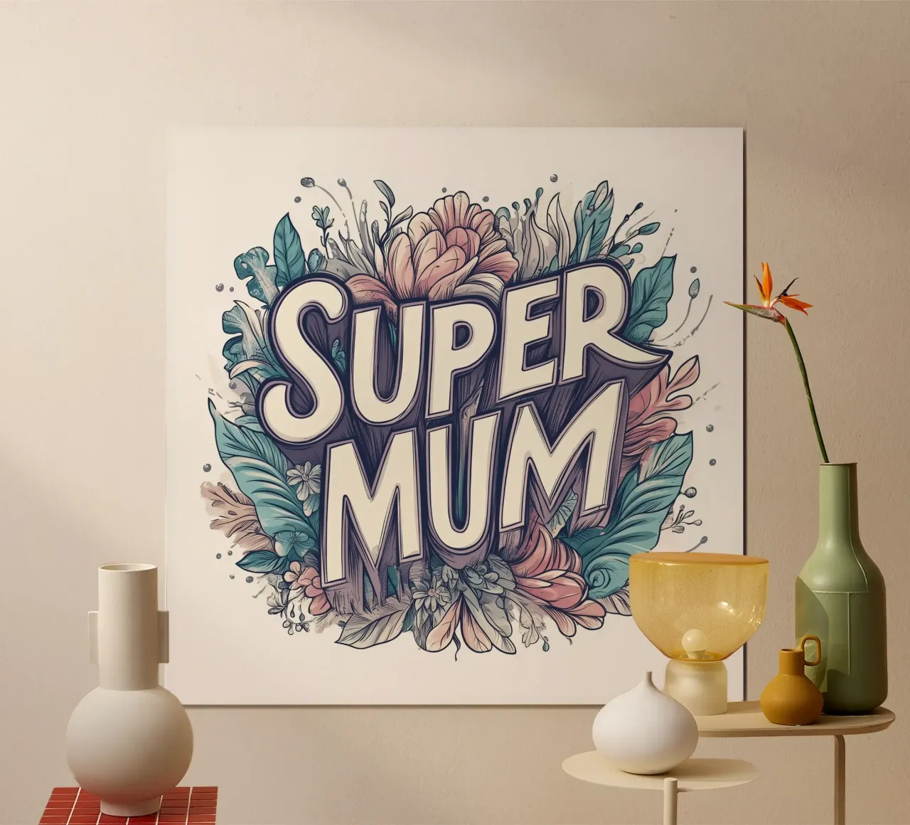 Super Mum poster da SternchenStudio