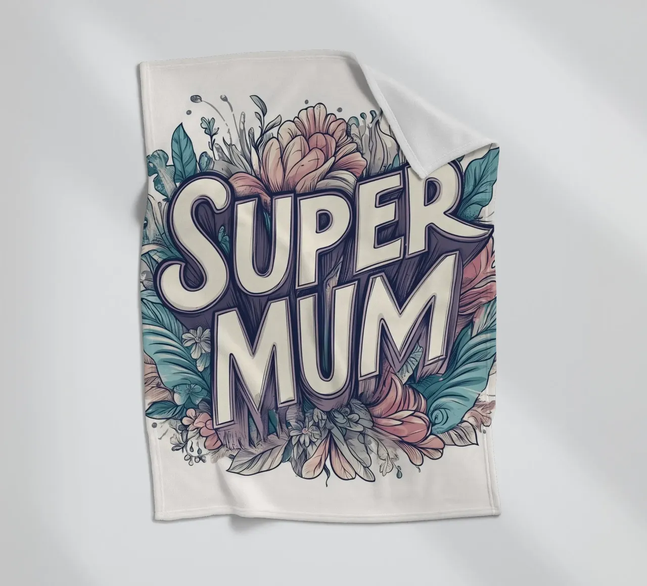 Super Mum coperta in pile da Synthaira