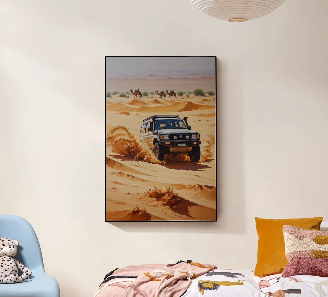 Safari Expedition Through Endless Dunes plexiglass da AlbertKlee