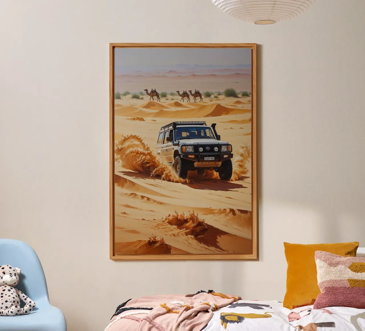 Safari Expedition Through Endless Dunes pannello forex da AlbertKlee